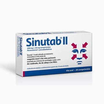 Sinutab II Paracetamol 500...
