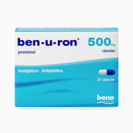 Ben-U-Ron Paracetamol 500 mg Cáps 20