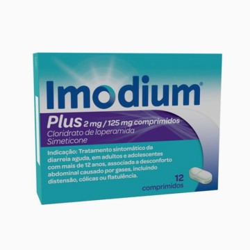 Imodium Plus Loperamida +...